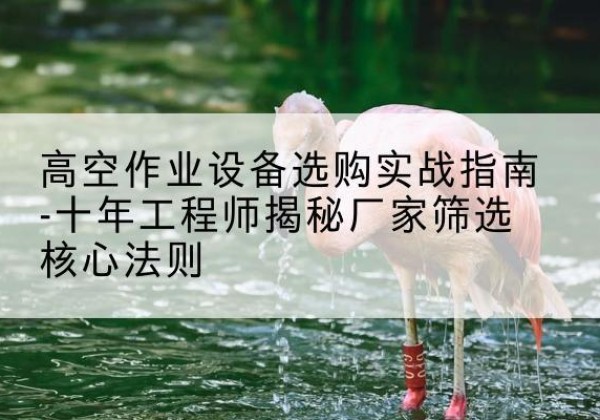 沁源剪叉式升降机厂家-高空作业设备选购实战指南-十年工程师揭秘厂家筛选核心法则